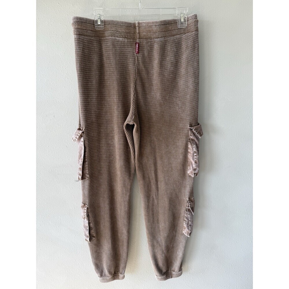 Hard Tail Hardtail Womens Waffle Knit Sweatshirt & Pants Joggers Set Medium M - Picture 6 of 6